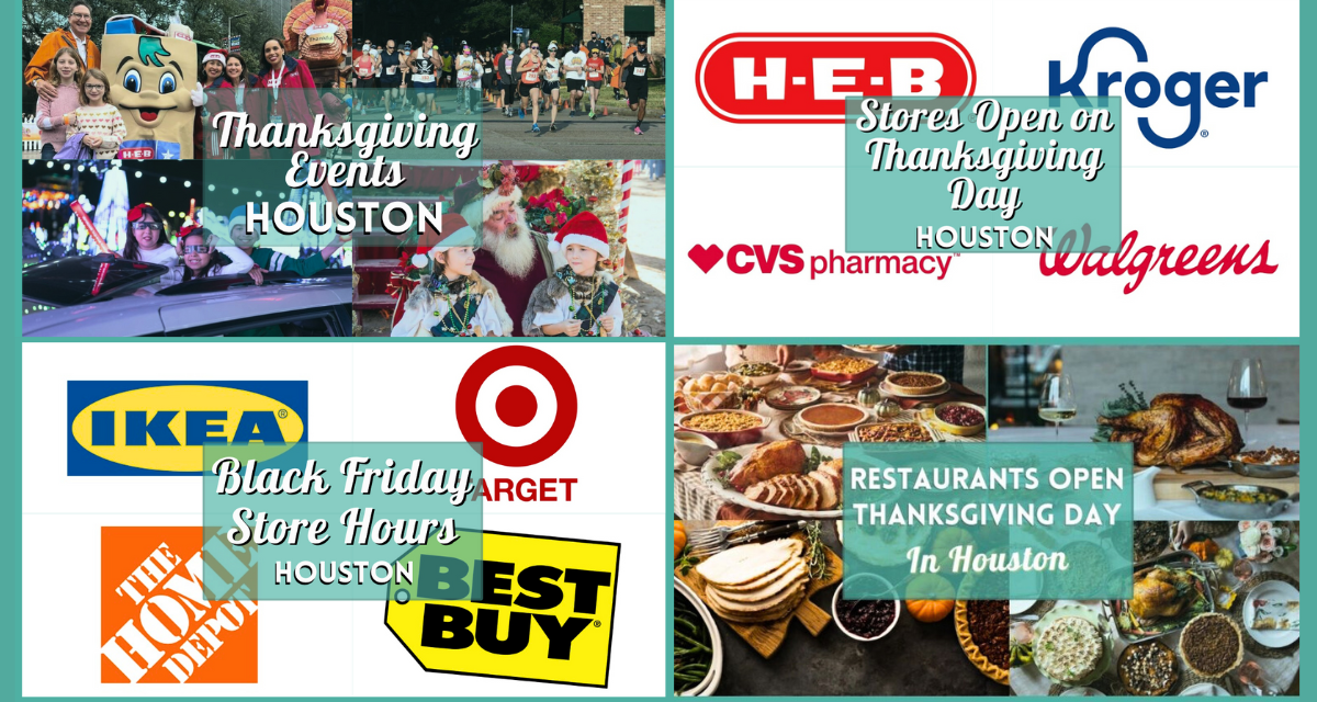 Everything you need for Thanksgiving 2023 in Houston – Things to do, Where to Eat, Where to Shop & more!