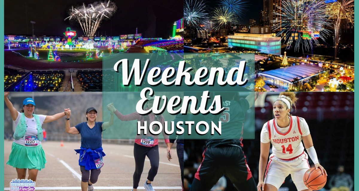 13 Things to do in Houston this weekend of December 29 Including Resolution Run Houston, New Year’s Eve Fireworks at Sugar Land Holiday Lights, & more!