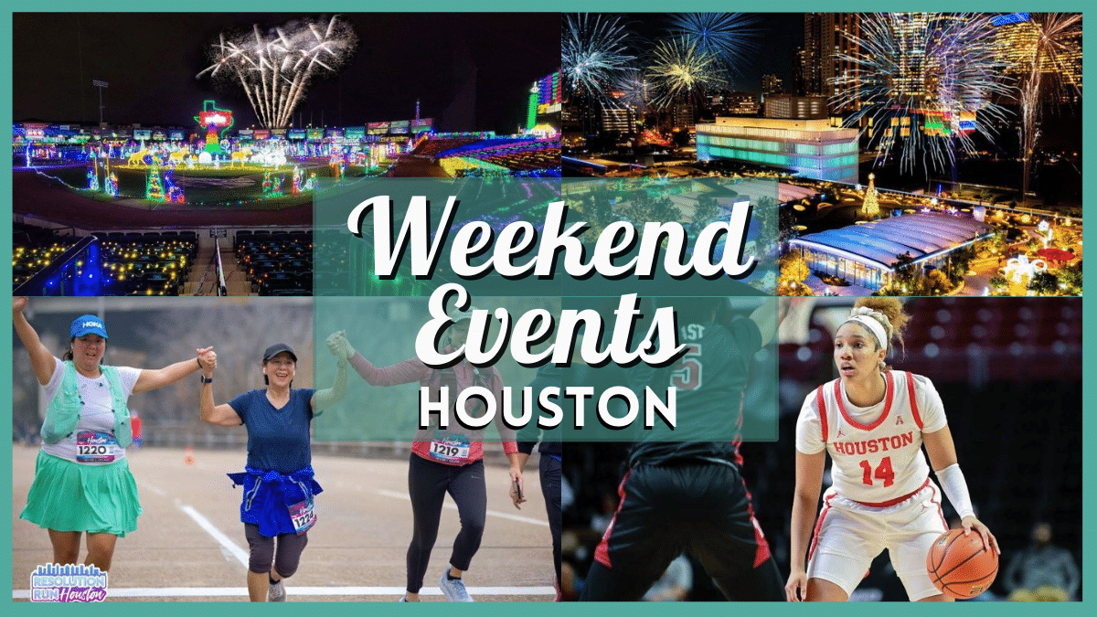 13 Things to do in Houston this weekend of December 29 Including Resolution Run Houston, New Year's Eve Fireworks at Sugar Land Holiday Lights, & more!