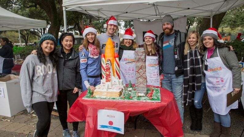 14th Annual Gingerbread Build-Off at Levy Park
