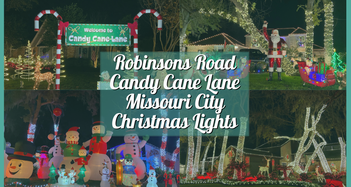 Candy Cane Lane Missouri City Christmas Lights – A Houston Neighborhood Gem You Cannot Miss!