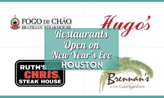 New Year’s Eve Dinner Houston 2024 – Discover the Best Restaurants Open on NYE