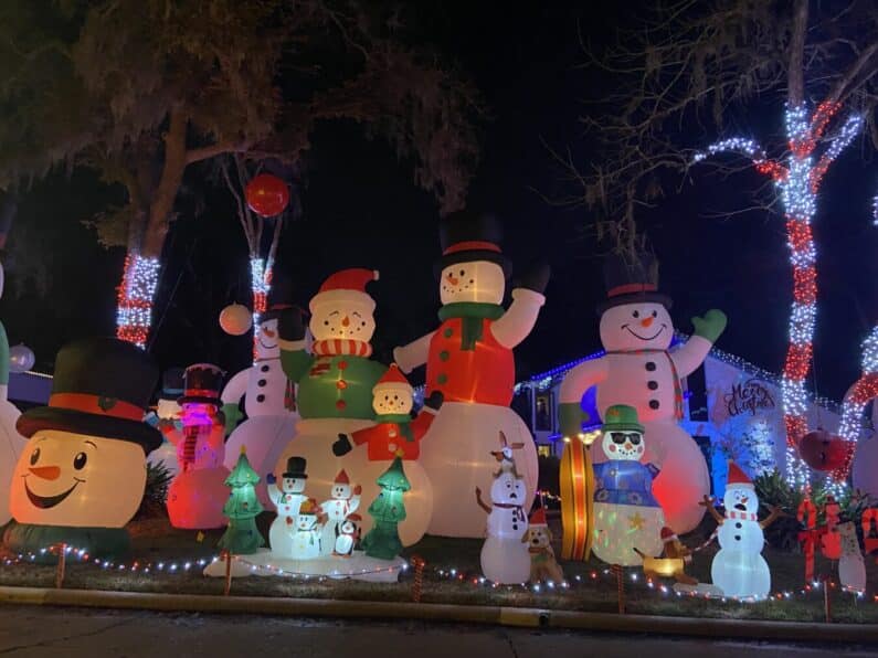 Robinsons Road Candy Cane Lane Missouri City Christmas Lights 2023