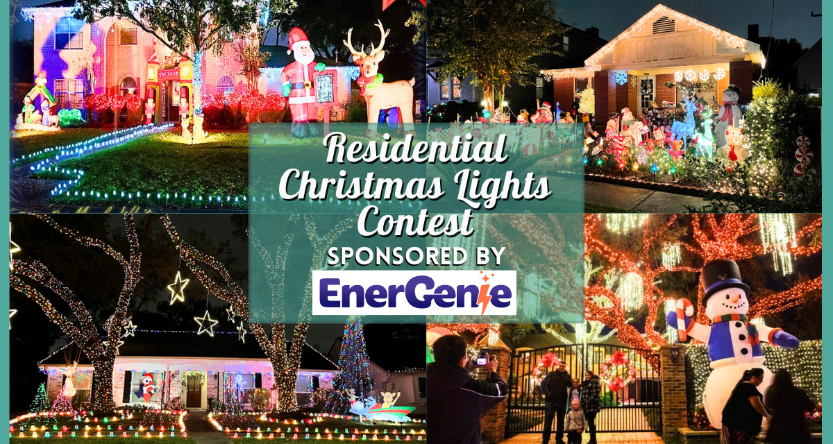 Win $500 Worth in Prizes! Join Houston On The Cheap and EnerGenie’s Holiday Lights Photo Contest!
