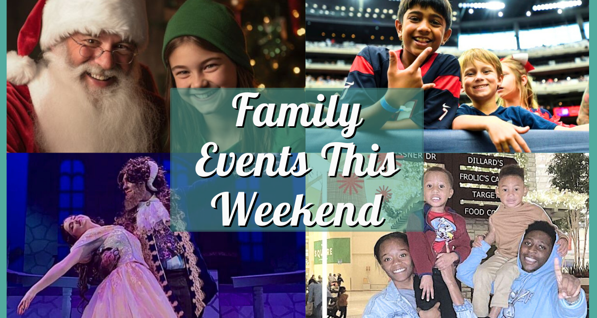 Things to do in Houston with Kids this Weekend of December 22 Include Santa’s Jolly Visit, Saturday Morning Cartoons, & More!