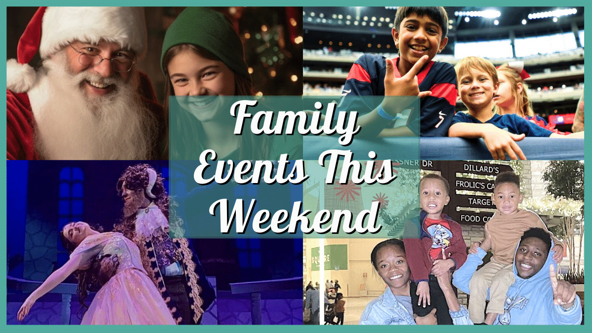 Things to do in Houston with Kids this Weekend of December 22 Include Santa's Jolly Visit, Saturday Morning Cartoons, & More!