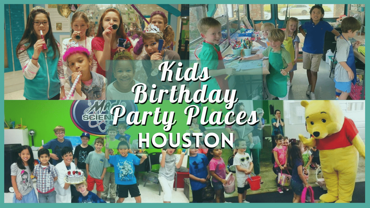Kids Birthday Party Places Houston