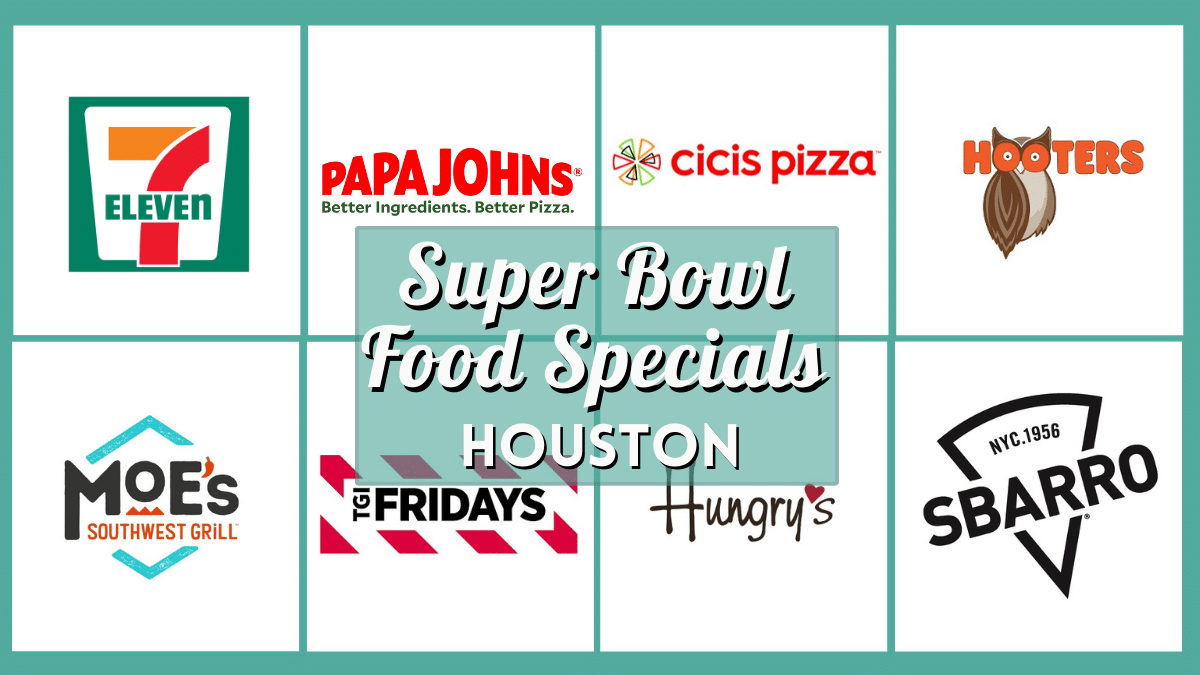 Super Bowl Food Specials Houston 2024 - Verified Deals on Pizza, Wings and More!