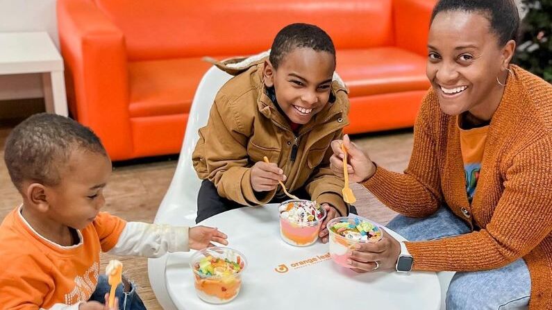 Classic Frozen yogurt in Houston | Orange Leaf Frozen Yogurt