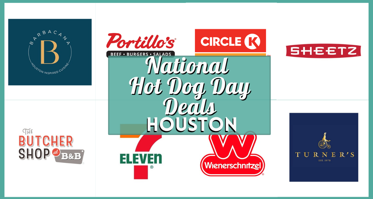 National Hot Dog Day Deals in Houston (2025) – Free Hotdogs & Discounts from Barbacana, Nathan’s Famous, Dog Haus, Portillo’s, and more!
