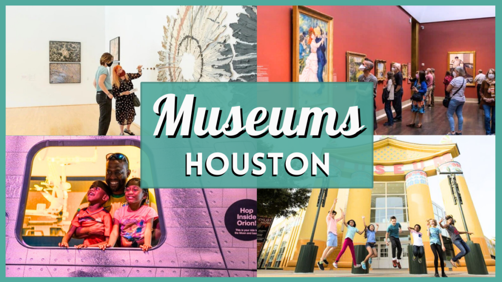 Houston Museums - Collage