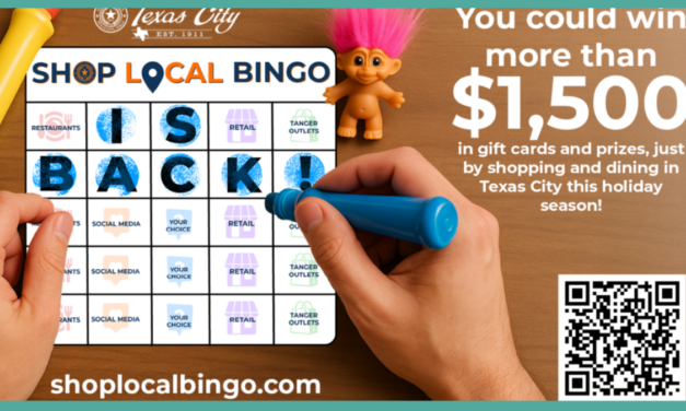 Texas City Shop Local Bingo 2025: Shop, Save & Win Prizes
