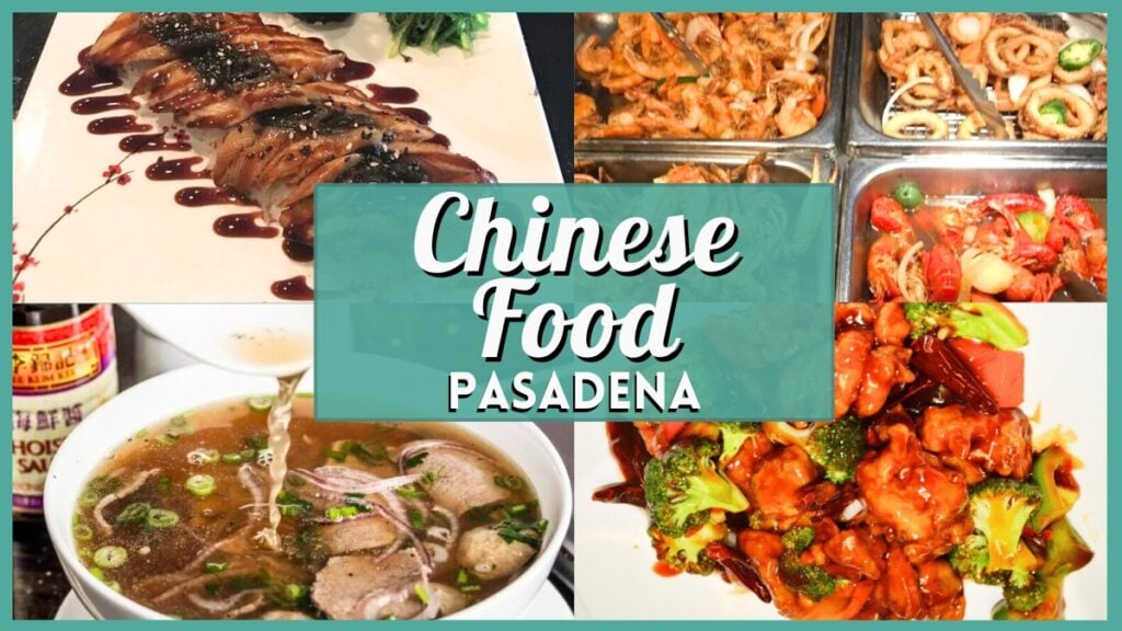 Chinese Food Pasadena TX - Collage