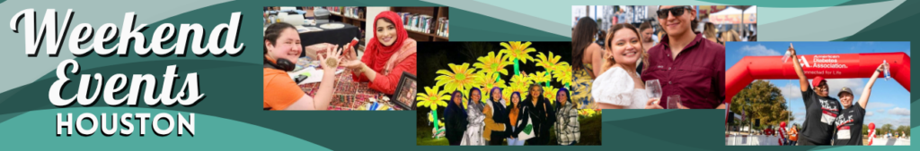Houston Weekend Banner - November 14-16, 2025