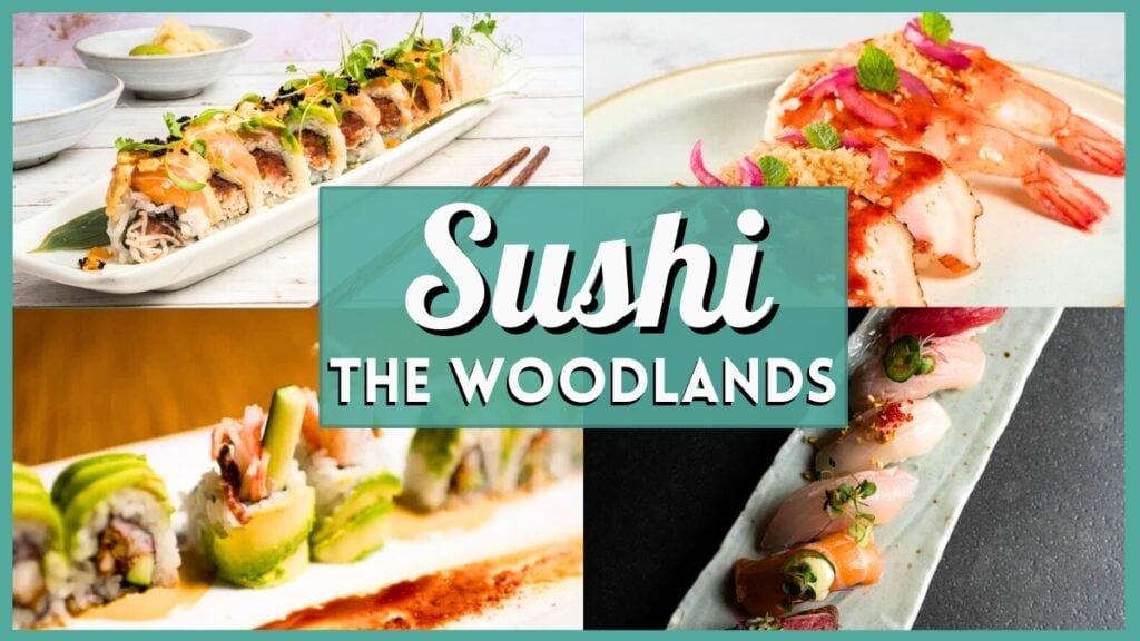 Sushi The Woodlands - Collage