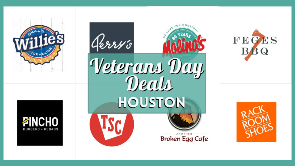 Veterans Day Free Meals and Deals in Houston 2025