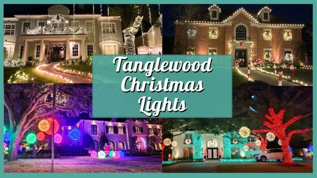Tanglewood Christmas Lights 2025 in Houston’s Galleria Area