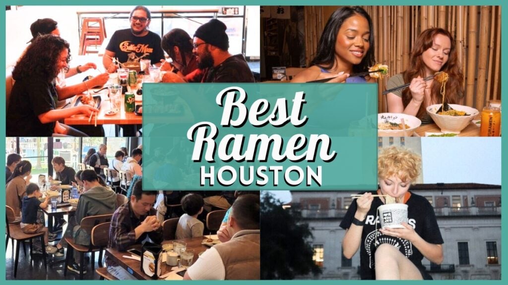 Best Ramen in Houston - Collage