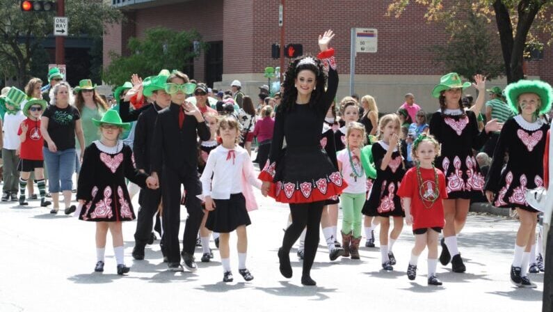 Kids events in Houston in March - 65th St. Patrick's Day Parade