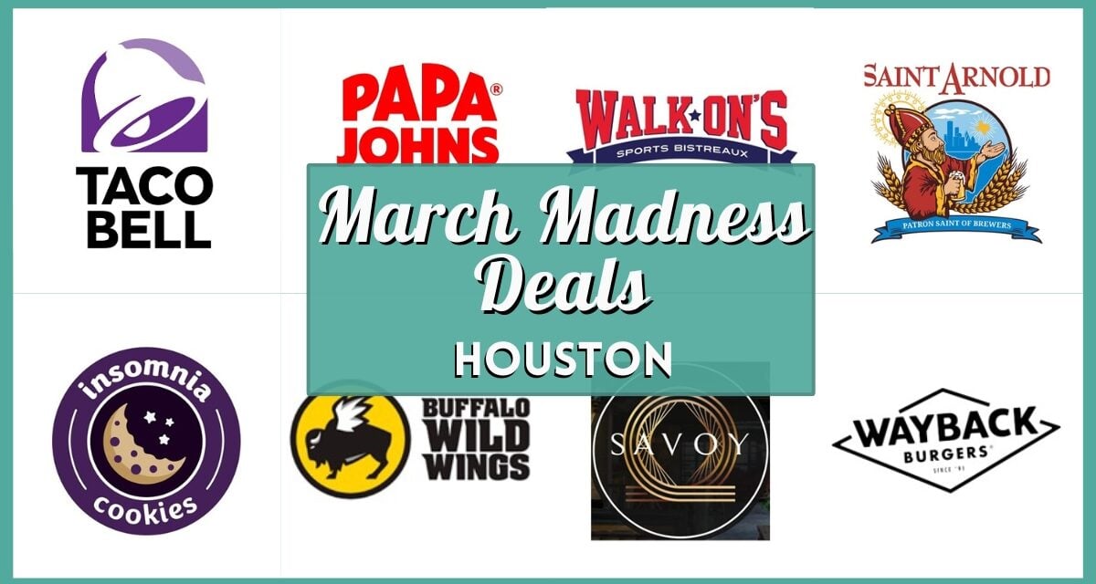 March Madness Deals Houston 2026: 60+ Verified Food & Drink Specials