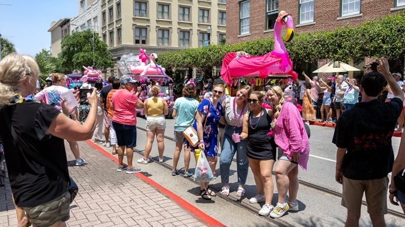 Free and fun events in Houston - Flamingo Fest & Pub crawl