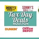 55+ Best Tax Day Deals in Houston 2026: Verified Freebies & Discounts