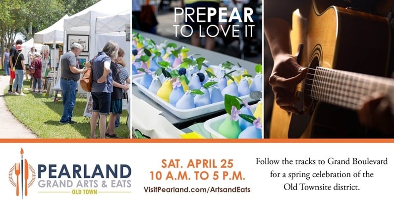 Top 5 Events in Houston Today - Pearland Grand Arts & Eats