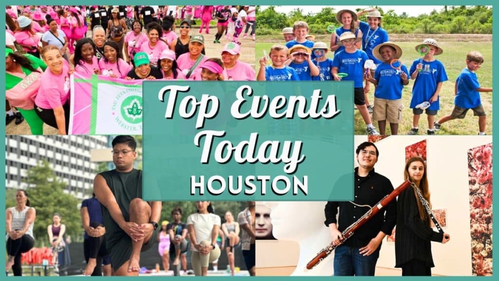 Top 5 Events in Houston Today - Saturday, 18th April, 2026
