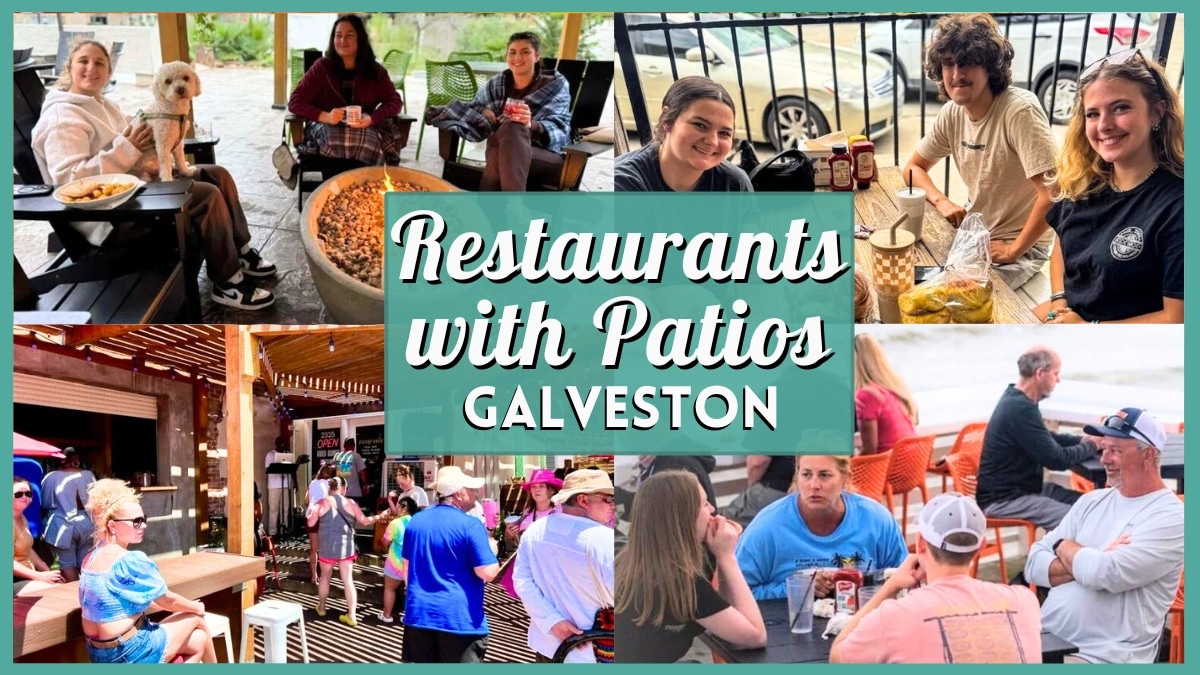 Restaurants with Patios in Galveston