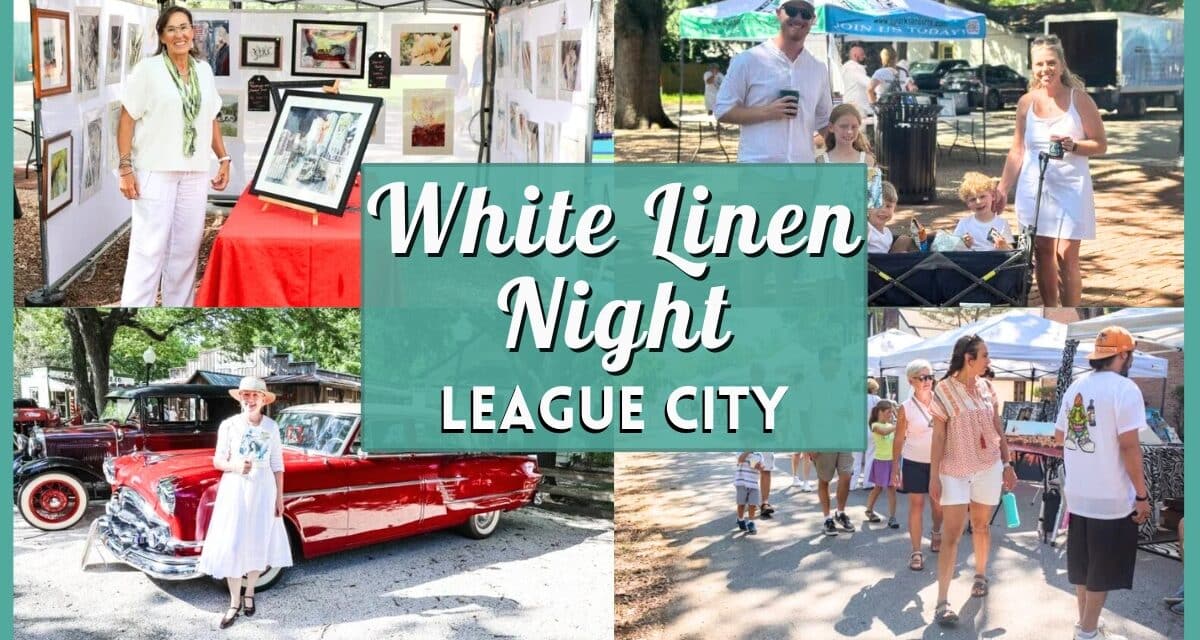 Guide to White Linen Night 2026 in League City | A Unique, Free and Classy Arts & Culture Event