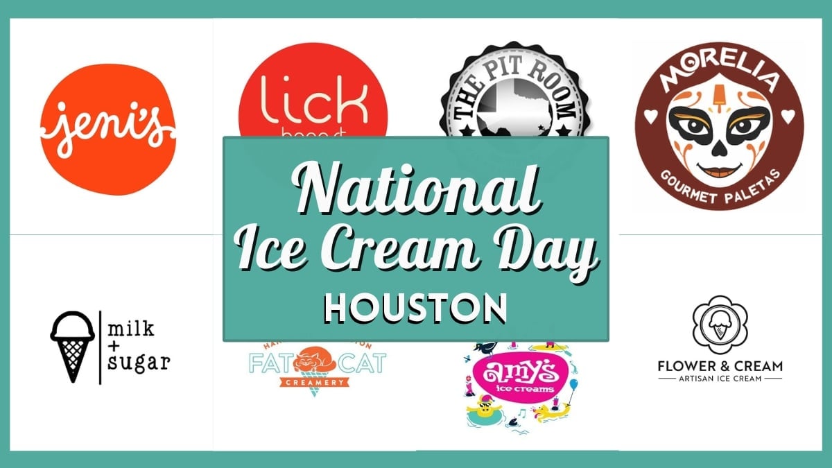 National Ice Cream Day Houston