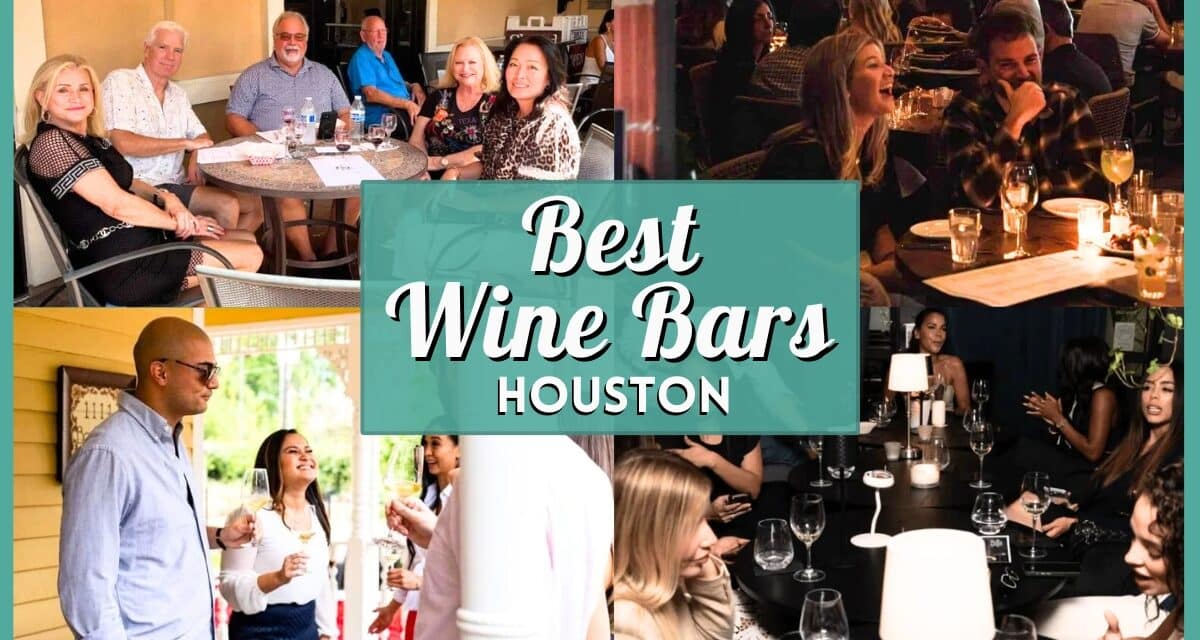 Best Wine Bars in Houston with Great Food & Patio Shades
