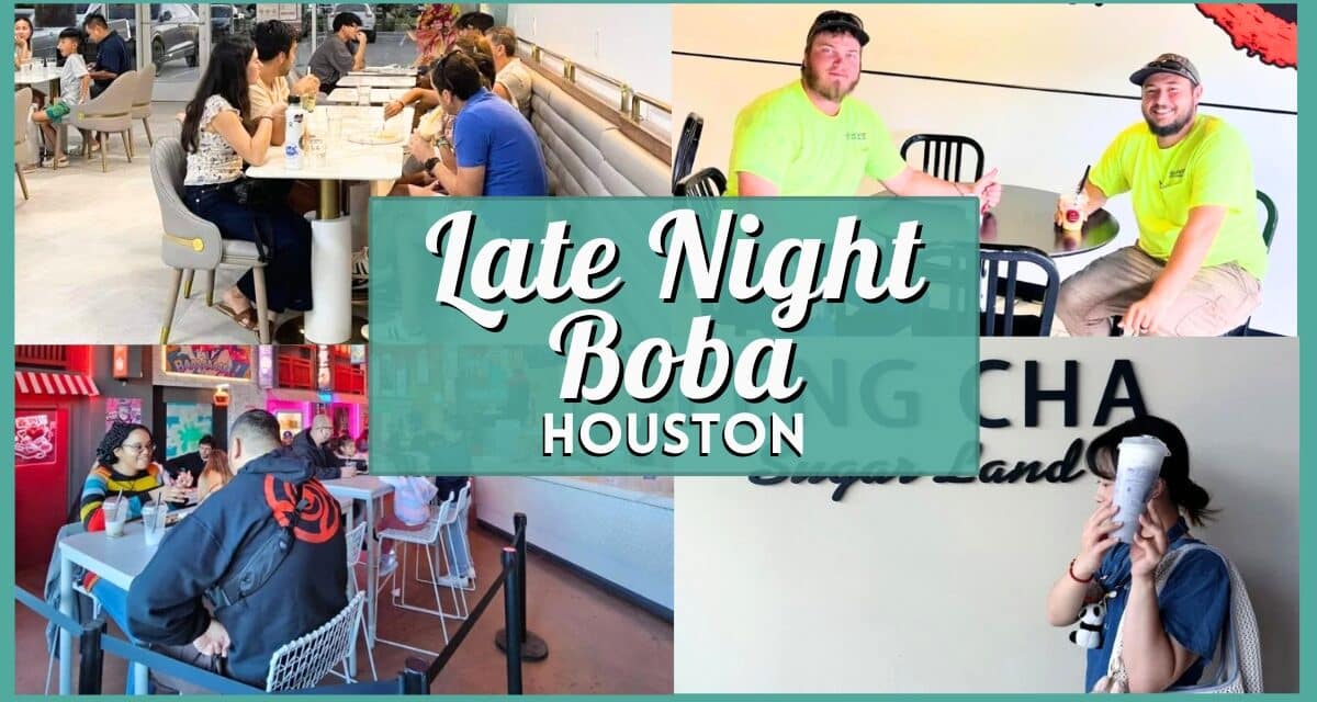 Top Late-Night Dessert & Boba Shops Open Past 10 PM in Houston