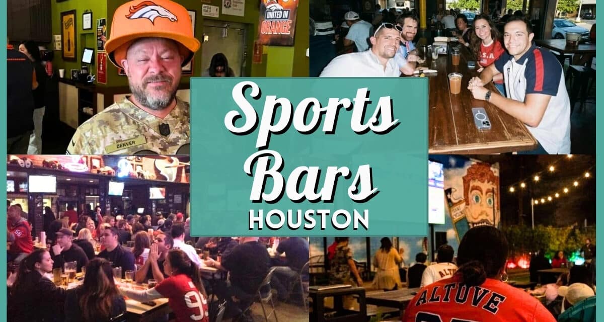 Best Houston Sports Bars for College Football Kickoff Weekend